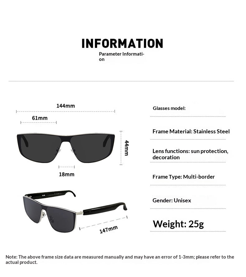 🕶️ Smart Audio Sunglasses – Open-Ear Bluetooth 5.4 Glasses