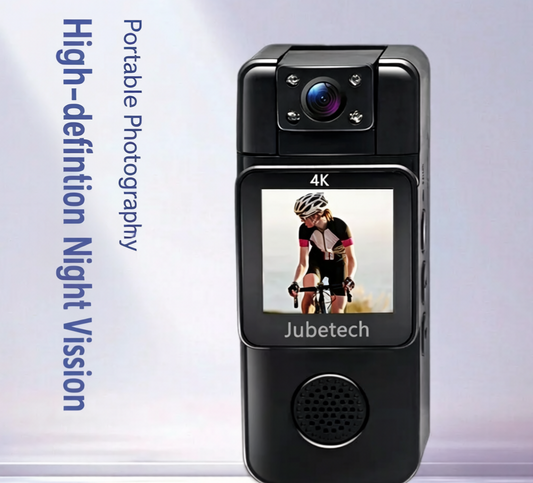 ✨ Portable Clip-On Action Camera with 160° Wide Angle & Night Vision