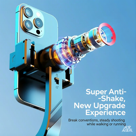 📸 3-in-1 Gimbal Stabilizer Selfie Stick Tripod with Bluetooth