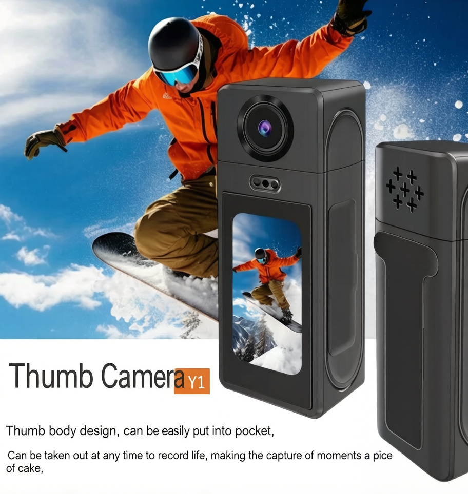 🎥 Wearable HD Camera for Vlogging, Sports & Daily Recording