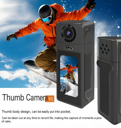 🎥 Wearable HD Camera for Vlogging, Sports & Daily Recording