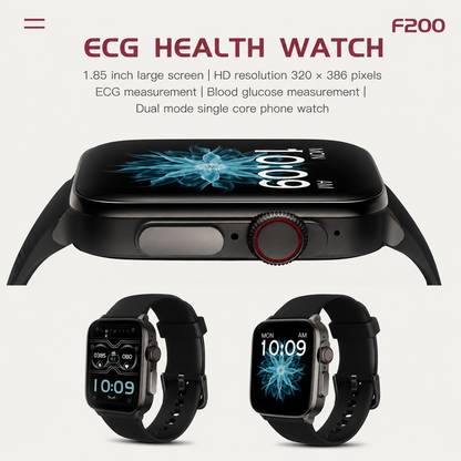🏃Bluetooth Calling Smart Watch, 1.83 Inch HD Touch Screen IP67 Waterproof Fitness Watch, Heart Rate Sleep Monitor 100+ Sports Modes Smartwatch for Men Women iPhone Android