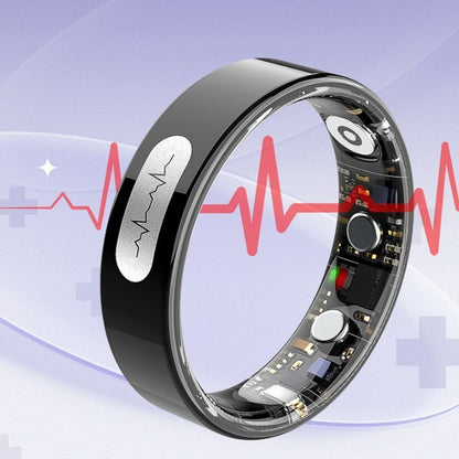 Medical ECG Smart Ring Waterproof | 24/7 Heart Rhythm, Blood Pressure, SpO2 & Sleep Monitor, Family Shared Health Tracker for Men & Women