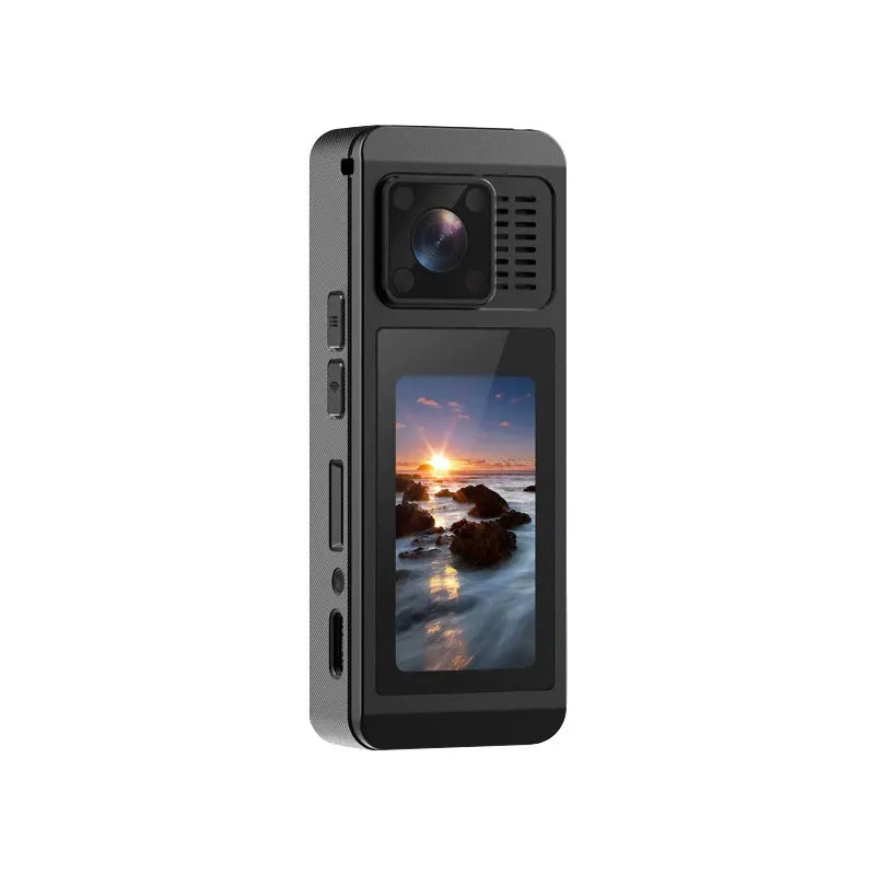 🎥 4K Clip-On Action Camera with Anti-Shake & 8-Hour Battery