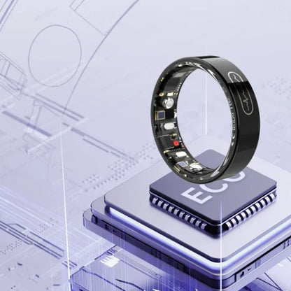 Medical ECG Smart Ring Waterproof | 24/7 Heart Rhythm, Blood Pressure, SpO2 & Sleep Monitor, Family Shared Health Tracker for Men & Women
